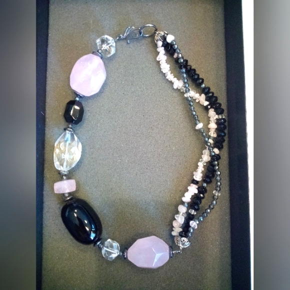 Deb Guyot Jewelry - Deb Guyot chunky quartz statement necklace